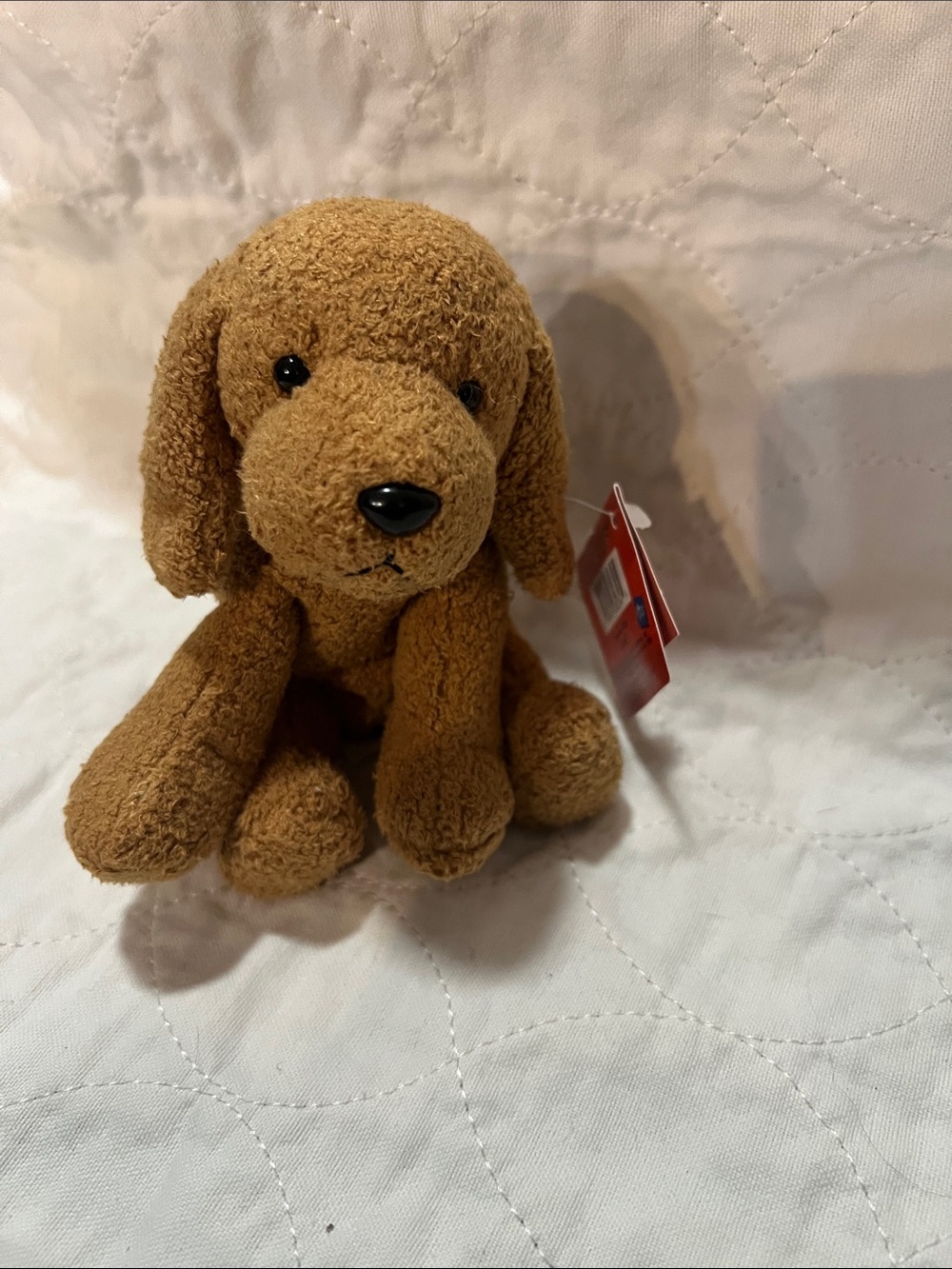Plush Tan Brown Dog Stuffed Toy